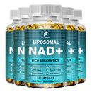 Suplemento de NAD+ lipossomal 1000 mg, maior concentração de NAD, máxima absorção | Energia e reparação do DNA, defesa contra o envelhecimento, função cerebral