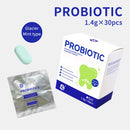 Comprimidos probióticos para limpeza dental, 30/60/90 comprimidos por caixa, com hálito fresco por muito tempo, dentes limpos e cuidado dental portátil.