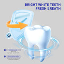 Comprimidos probióticos para limpeza dental, 30/60/90 comprimidos por caixa, com hálito fresco por muito tempo, dentes limpos e cuidado dental portátil.