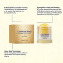 Gel Cryo Thermo Firming Gold para Tratamento da Flacidez da Pele, Acelera o Metabolismo da Gordura, Melhora a Elasticidade da Pele e Desintoxica a Pele.