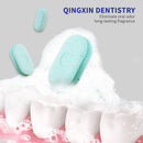 Comprimidos probióticos para limpeza dental, 30/60/90 comprimidos por caixa, com hálito fresco por muito tempo, dentes limpos e cuidado dental portátil.