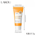 Sabonete Facial com Vitamina C 50g Hidratante, Limpeza Profunda, Refina os Poros, Ilumina a Pele - Produto Coreano para Cuidados com a Pele