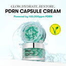 Creme hidratante facial em cápsulas PDRN, com ácido hialurônico, para cuidados com a pele coreana, que promove a longevidade da pele, preenche e nutre.