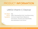Sabonete Facial com Vitamina C 50g Hidratante, Limpeza Profunda, Refina os Poros, Ilumina a Pele - Produto Coreano para Cuidados com a Pele